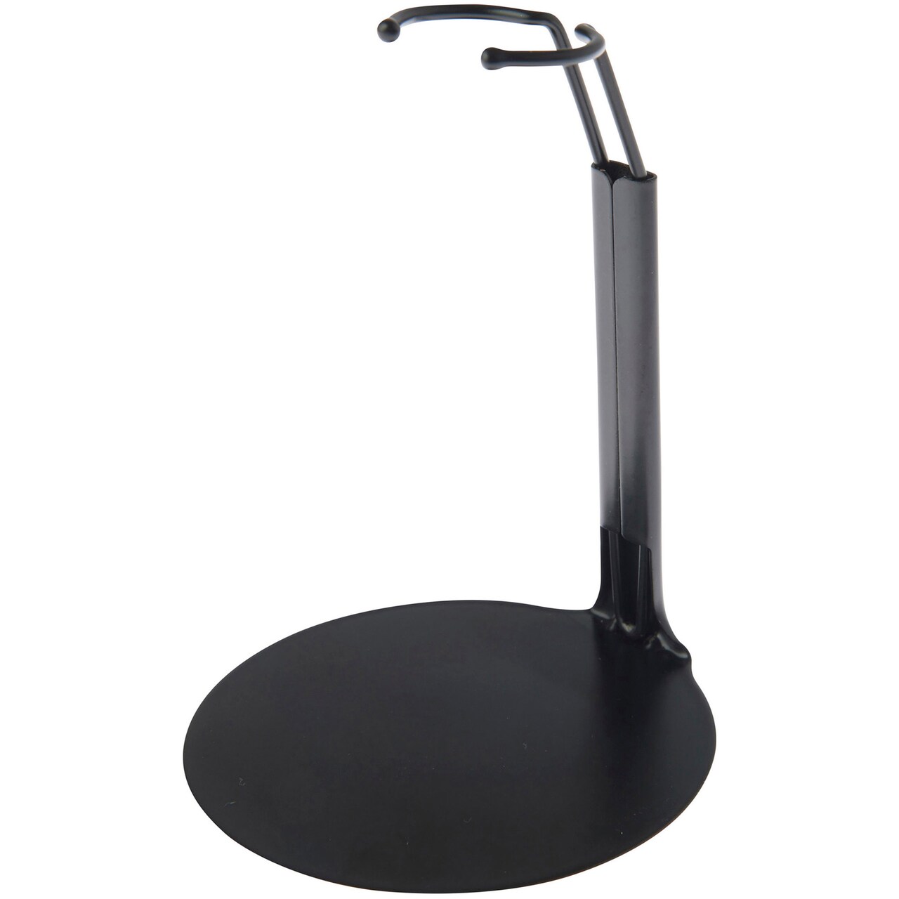 Plymor DSP-4125B Black Adjustable Doll Stand, fits 7, 7.5, 8, 8.5, and 9 inch Slim Waist Dolls or Action Figures, Waist is 1.125" - 1.5" wide, 3.25" - 4" around